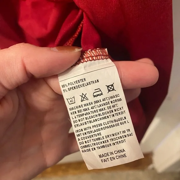 Medium Red Measeor Cocktail Dress - Picture 5 of 6